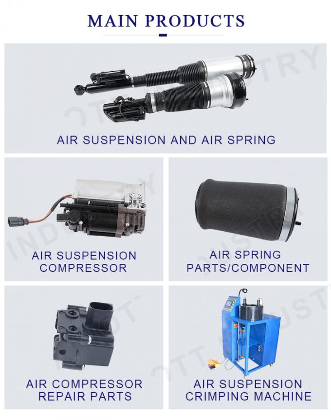공기 스프링은 W166 ML 종류 공기 중단 부대 1663202513를 위한 정면 공기 고무 봄을 1663202613 1663201313 제조합니다