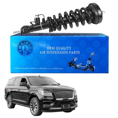 새로운 에어 서스펜션 쇼크 JL1Z18124A JL1Z18124B 프론트 좌우 2018-2023 Ford Expedition Lincoln Navigator용 센서 포함