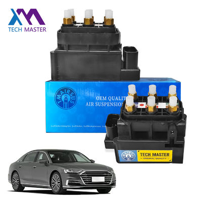 Air Suspension Solenoid Valve Block For AUDI A8 A6C6 A6C5 Bentley GT Flyspur 4F0616013 4Z7616013