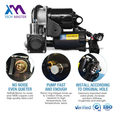 LR4 Sport L320 히타치 에어 서플라이 시스템 LR023964 LR015303 랜드로버 디스커버리 3 4 LR3용 에어 서스펜션 컴프레서 펌프