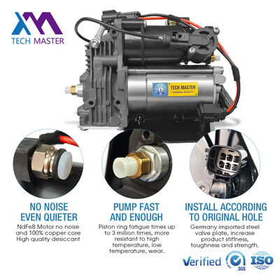 Sport LR023964 에어 컴프레서 LR045251 랜드 로버용 AMK 타입 에어 펌프 디스커버리3/4 LR3 LR4 레인지 로버용 릴레이 포함