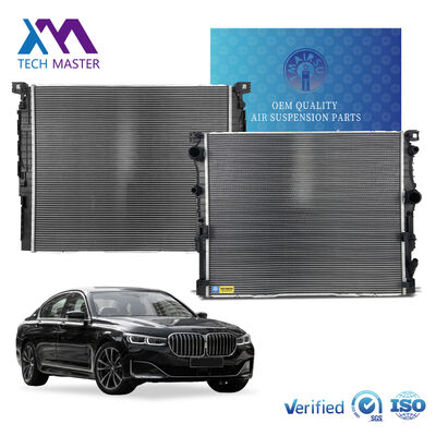 BMW 530i 540i 740i RWD용 알루미늄 수냉 라디에이터 OE 장착, OEM 표준 사이즈