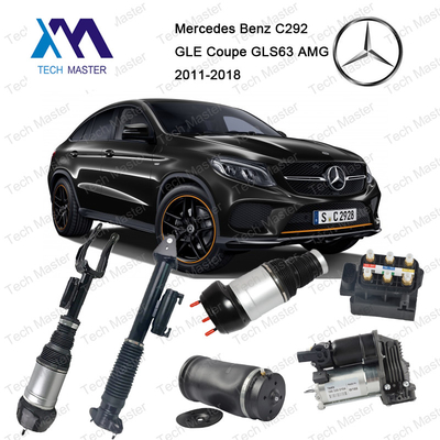 메르세데스 C292 GLE 쿠페 GLS AMG 2923200600 2923201100 2923201600을 위한 후방 공기 스프링 충격 공중 지주