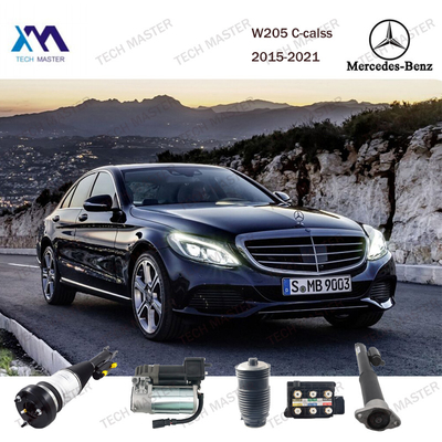 W205 C300 C350 앞 왼쪽 공기 스프링 완충 장치 집회 -1시 -1분을 위한 가변식 충격 흡수 장치