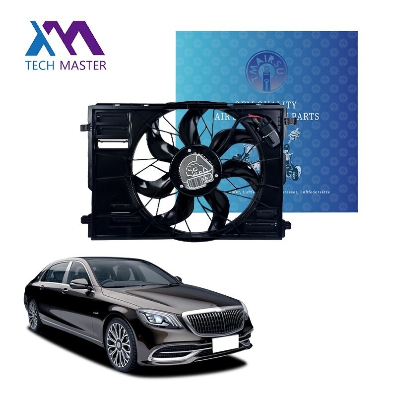 4 클라이인더 600W 부품 자동차 라디에이터 냉각 팬 메르세데스 벤츠 A급 모델 W117 W176 W247 A2479060100
