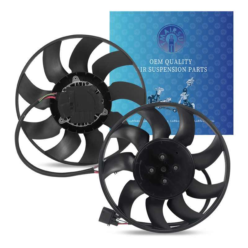 600W 포르스케 카이엔 자동차 냉각 팬 어셈블리 엔진 복사 시스템 부품 8W0959455K PAB95945520 PAB95945530