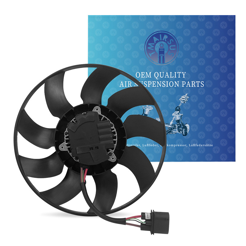 자동차 라디에이터 팬 어셈블리 오디 Q7 2016 OEM 8W0959455b 효과적인 냉각 시스템 부품